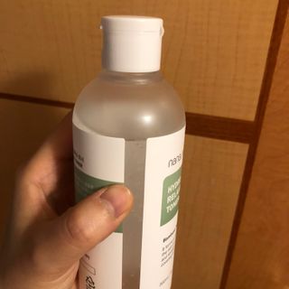 나나스킨 하이드로릴렉싱토너 — 5점을 준 리뷰어가 2021년 4월 올린 사용 사진