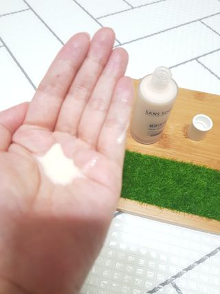 산수시 데포 세럼 수분 물광 비타민 에센스 50ml 기초화장품 — 5점을 준 리뷰어가 2021년 8월 올린 사용 사진