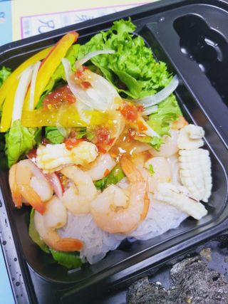 참살이도시락 작심삼일 샐러드도시락 3개 맛보기 새벽배송 또는 택배배송 — 5점을 준 리뷰어가 2021년 7월 올린 사용 사진