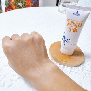 [트리티스] UV 디펜스 선크림 PA+++ / SPF50+  60ml — 5점을 준 리뷰어가 2021년 1월 올린 사용 사진