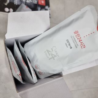 클린24시간 1BOX(5포) + 전용보틀(500ml) — 5점을 준 리뷰어가 2022년 7월 올린 사용 사진