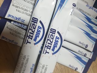자연에온 아르긴포스 L-아르기닌 5555mg 스틱 15개입 1박스 — 5점을 준 리뷰어가 2022년 1월 올린 사용 사진