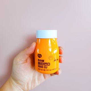 앙팡 츄어블 비타민D 1000 IU 130mg x 90정 — 5점을 준 리뷰어가 2022년 11월 올린 사용 사진