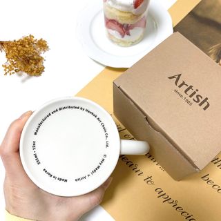 아티쉬 아티스트 헤이 메이디 머그 3종 — 5점을 준 리뷰어가 2022년 2월 올린 사용 사진