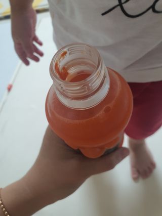 탐라원 제주의 맛, 몬딱주스 4종세트 - 한라봉몬딱주스, 천혜향몬딱주스, 청귤에이드, 당근몬딱주스 — 5점을 준 리뷰어가 2021년 8월 올린 사용 사진