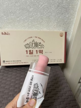 푸디푸디 1일1떡  가래떡 낱개포장 아침식사 식사대용 7종 세트 혼합 (14개입) — 5점을 준 리뷰어가 2022년 6월 올린 사용 사진