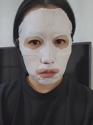 아이디플라코스메틱 페이스핏 플라스터 마스크 _ 리뉴얼 — 4점을 준 리뷰어가 2022년 4월 올린 사용 사진