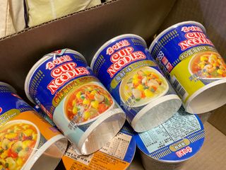 NISSIN 닛신 컵누들  4종 - 씨푸드오리지날, 씨푸드 스파이시, 씨푸드 커리, 씨푸드 XO소스 — 5점을 준 리뷰어가 2022년 3월 올린 사용 사진