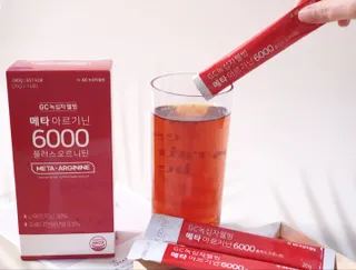 메타아르기닌 GC녹십자웰빙 메타 아르기닌 6000 플러스 오르니틴 — 5점을 준 리뷰어가 2022년 11월 올린 사용 사진