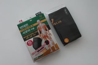 반테린서포터 무릎보호대 — 5점을 준 리뷰어가 2021년 5월 올린 사용 사진