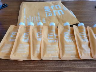 [덜다] 든든 식물성 단백질 쉐이크 40g X 7입 (곡물/딸기) — 5점을 준 리뷰어가 2023년 8월 올린 사용 사진