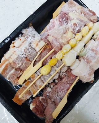 [다물꼬치] 모듬꼬치 10개 +데리야끼소스120g+매운고추소스120g — 5점을 준 리뷰어가 2021년 10월 올린 사용 사진