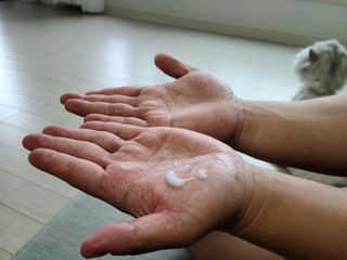 랑벨 수퍼내츄럴 아쿠아 수딩 크림 100ml — 5점을 준 리뷰어가 2022년 6월 올린 사용 사진