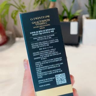 오투에니원 갈락토미세스 비타민 C 더블 브라이트닝 세럼 50ml — 4점을 준 리뷰어가 2023년 3월 올린 사용 사진