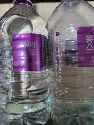 몽베스트 MONTBEST 1L 12입 — 5점을 준 리뷰어가 2022년 2월 올린 사용 사진