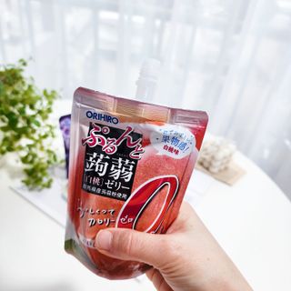 ORIHIRO 오리히로 곤약젤리 제로칼로리 130g 4종 4팩(맛별로 1팩씩) — 5점을 준 리뷰어가 2023년 2월 올린 사용 사진