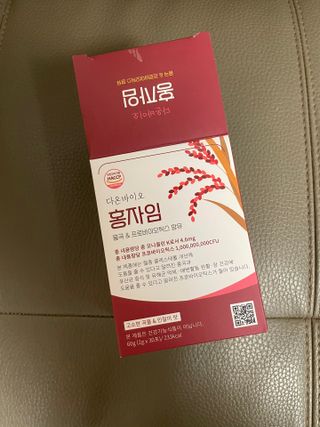 하루 1포로 콜레스테롤, 유산균, 고역가 소화효소까지 한번에 섭취! 다온바이오 홍자임 1개월분(30포) — 5점을 준 리뷰어가 2022년 12월 올린 사용 사진