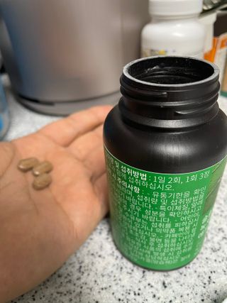 슬림플래닛 녹차카테킨 500mg 애프터밀 — 5점을 준 리뷰어가 2021년 3월 올린 사용 사진