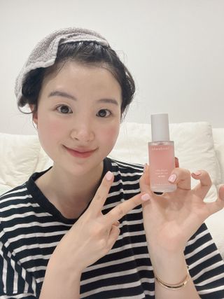 산다화 더블 이펙트 안티 링클 세럼 50ml — 5점을 준 리뷰어가 2023년 3월 올린 사용 사진