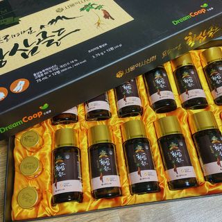 서울약사신협_프리미엄황삼골드_3.75g x 12환+75mgx12병 — 5점을 준 리뷰어가 2021년 2월 올린 사용 사진