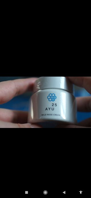 AYU25[아유트웬티파이브]다마스크로즈워터 베이스 천연 수분 촉촉 크림 — 4.5점을 준 리뷰어가 2021년 2월 올린 사용 사진