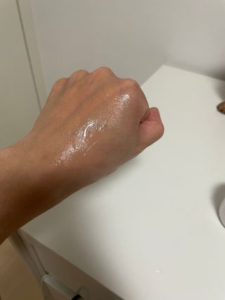 [녹산] 그린 솔루션 멀티 수분 앰플 + 그린 솔루션 멀티 수분크림 — 5점을 준 리뷰어가 2022년 9월 올린 사용 사진