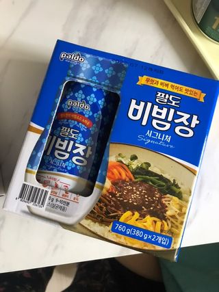 팔도비빔장 시그니처 380g 2개 — 5점을 준 리뷰어가 2022년 2월 올린 사용 사진
