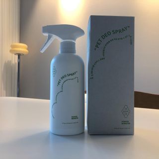 [푸푸몬스터] 비건 펫 데오 스프레이(탈취제) 500ml (유향/무향 택 1) — 5점을 준 리뷰어가 2022년 6월 올린 사용 사진