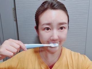 녹다 츄츄고체치약 150정 프로폴리스 죽염 씹는 치약 — 5점을 준 리뷰어가 2022년 12월 올린 사용 사진