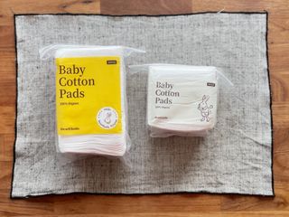디어엘로디 프리미엄 유기농 베이비 솜티슈 40매 3 + 1 PACK — 5점을 준 리뷰어가 2021년 2월 올린 사용 사진