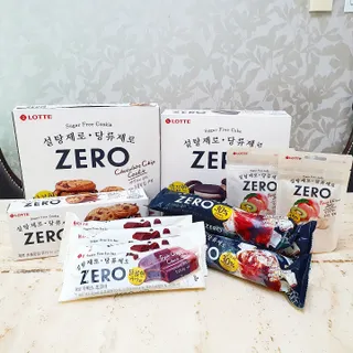 ZERO (초콜릿 칩 쿠키, 카카오 케이크, 후르츠 젤리, 아이스 콜라, 아이스 초코바) — 5점을 준 리뷰어가 2022년 6월 올린 사용 사진