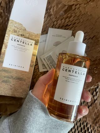 MF[스킨1004] 마다가스카르 센텔라 앰플 100ml — 5점을 준 리뷰어가 2024년 5월 올린 사용 사진