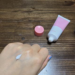 화이트리 채움 베리어 로션, 베리어 크림 세트 — 5점을 준 리뷰어가 2021년 2월 올린 사용 사진