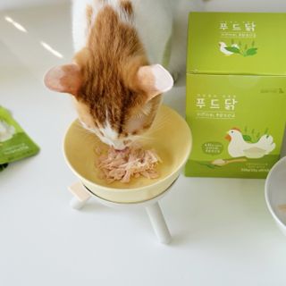 도그퓨어 푸드닭 강아지 닭고기 통살 애견간식 오리지널/차전자피/초록입홍합 — 5점을 준 리뷰어가 2021년 11월 올린 사용 사진