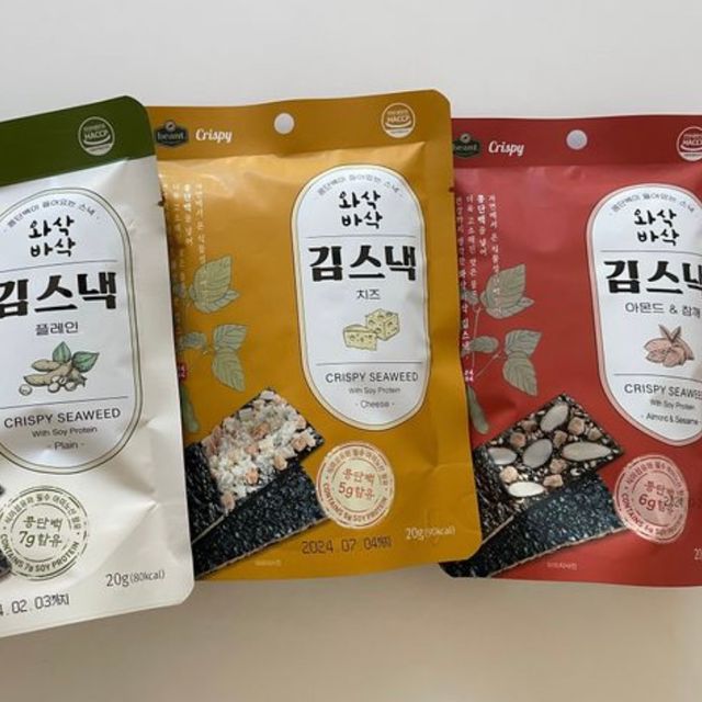 와삭바삭 김스낵 리뷰 사진