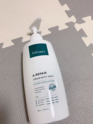 셀라피 에이리페어 크림 바디 워시 2세대 500ml — 5점을 준 리뷰어가 2021년 1월 올린 사용 사진