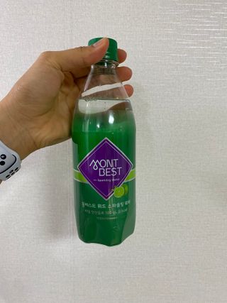 몽베스트 Montbest with Sparkling water Lime20병 — 5점을 준 리뷰어가 2021년 10월 올린 사용 사진