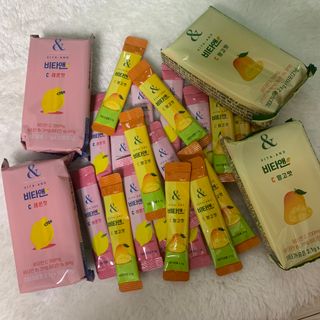 비타앤C 레몬맛, 망고맛 — 5점을 준 리뷰어가 2021년 4월 올린 사용 사진