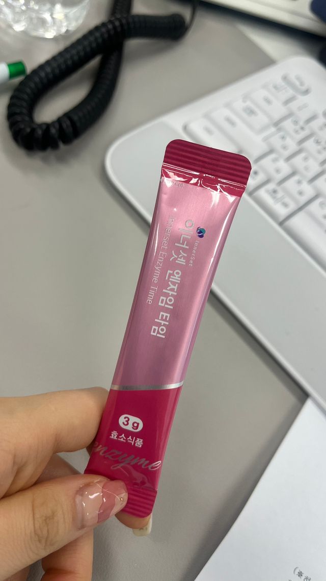 이너셋 엔자임 타임 1개월분, 3gX30포X1박스 곡물발효효소 유산균 리뷰 사진