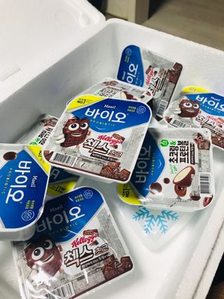 매일바이오 토핑요거트 — 5점을 준 리뷰어가 2021년 5월 올린 사용 사진