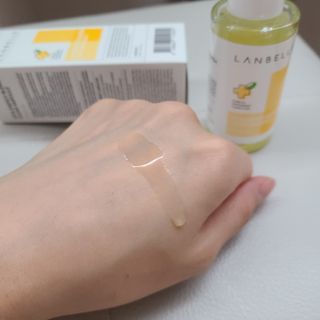 랑벨 비타 에너지 잡티 앰플 50ml 고농축 비타민, 저자극, 수분 촉촉, 미백 앰플 — 5점을 준 리뷰어가 2022년 4월 올린 사용 사진