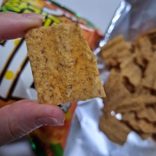 강렬한 태양의 맛 썬의 신제품, 썬 할라피뇨체다 — 5점을 준 리뷰어가 2022년 6월 올린 사용 사진