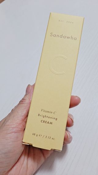 산다화 비타민C 화이트닝 크림 — 4점을 준 리뷰어가 2023년 5월 올린 사용 사진