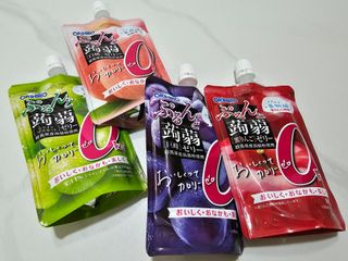 ORIHIRO 오리히로 곤약젤리 제로칼로리 130g 4종 4팩(맛별로 1팩씩) — 5점을 준 리뷰어가 2023년 3월 올린 사용 사진