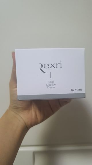 렉스리 크리에이티브 크림  Rexri Creative Cream — 4점을 준 리뷰어가 2022년 6월 올린 사용 사진