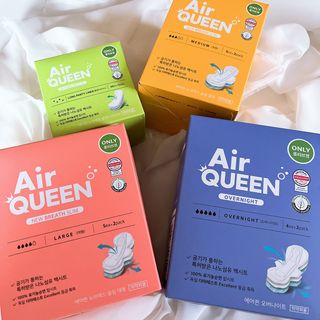 에어퀸 뉴브레스 유기농 생리대 4종 (팬티라이너 20P + 중형 10P + 대형 10P + 오버나이트 8P)_체험단 — 5점을 준 리뷰어가 2024년 6월 올린 사용 사진