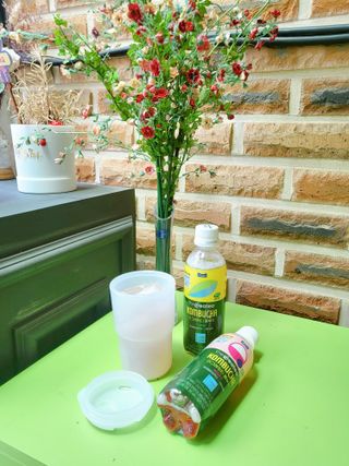 더그레잇티 콤부차 [매일유업] 더그레잇티 44kcal 콤부차 300ml *12개입 (오리지널 6개+베리리치 6개) — 2점을 준 리뷰어가 2023년 7월 올린 사용 사진
