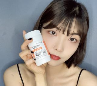 프리마인 성큼다가온 봄, 이너뷰티를 챙겨야 피부도 화사하게, 컨디션도 활기차게. 흡수율을 높인 고효율 비타민. — 5점을 준 리뷰어가 2023년 4월 올린 사용 사진