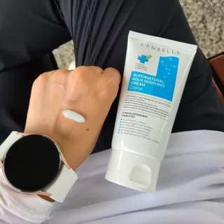 랑벨 수퍼내츄럴 아쿠아 수딩 크림 100ml — 5점을 준 리뷰어가 2022년 5월 올린 사용 사진