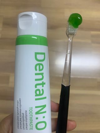 프리마인 유해균 뿐만 아니라 유익균까지 씻어내는 치약은 그만, 건강한 구강환경을 만드는 덴탈엔오 — 5점을 준 리뷰어가 2023년 3월 올린 사용 사진